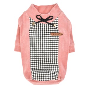 Cute Warm mock neck T-shirt Puppia Amari pink