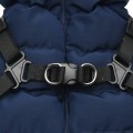 2w1: Ultralekka kurtka + szelki dla psa Puppia Soft Jumper navy