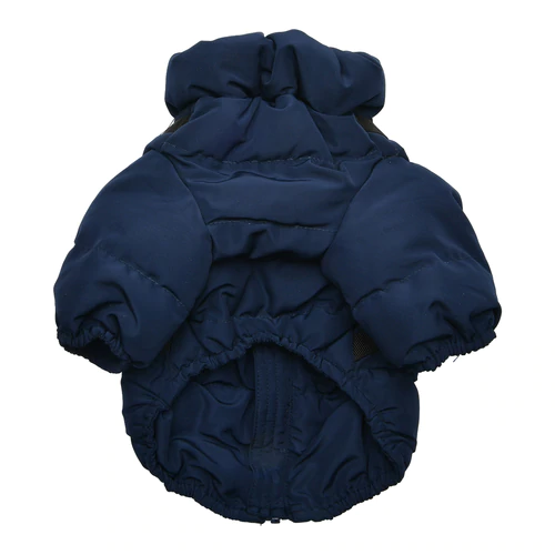 2w1: Ultralekka kurtka + szelki dla psa Puppia Soft Jumper navy
