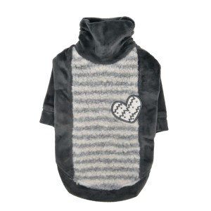 Dog Turtleneck shirt Pinkaholic New York Bree grey