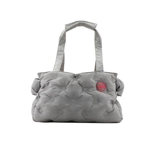 Ultramiękka torba dla psa Sweet dots grey