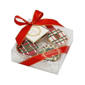 Luksusowy świąteczny prezent dla psa: 4 CHRISTMAS  MINI DONUTS