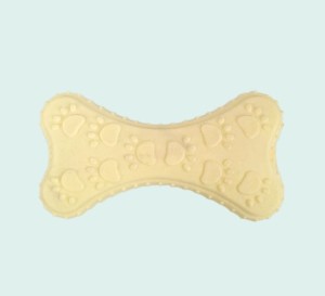 Cute Toy Bone Teether TPR Yellow
