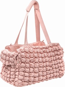 Ultrasoft dog bag Bubble pink