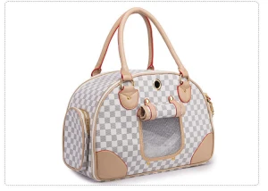 Elegancka torba transporter dla psa kota Chewy Louis_WHITE