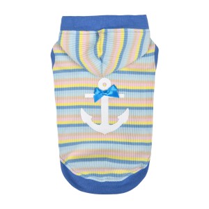 Dog T-shirt Pinkaholic New York Maire blue