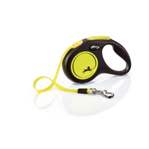 Smycz automatyczna dla psa Flexi New Neon Yellow