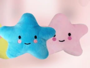 Cute Plush Toy Kawaii Star Mint