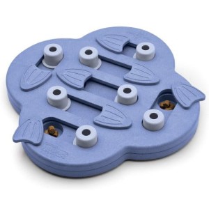 Nina Ottosson Puppy Hide 'N Slide Blue- interaktywna zabawka dla szczeniaka rozwijająca inteligencję