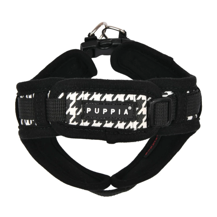 bezuciskowe szelki dla psa puppia egon czarne black