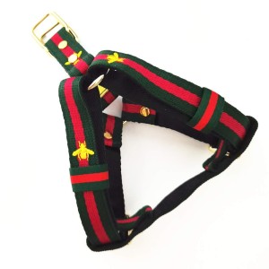 Eleganckie luksusowe szelki dla psa lub kota