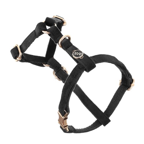 Szelki bezuciskowe Guard dla psa i kota petstories black czarne