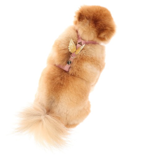 Szelki bezuciskowe Guard dla psa i kota petstories wings pink