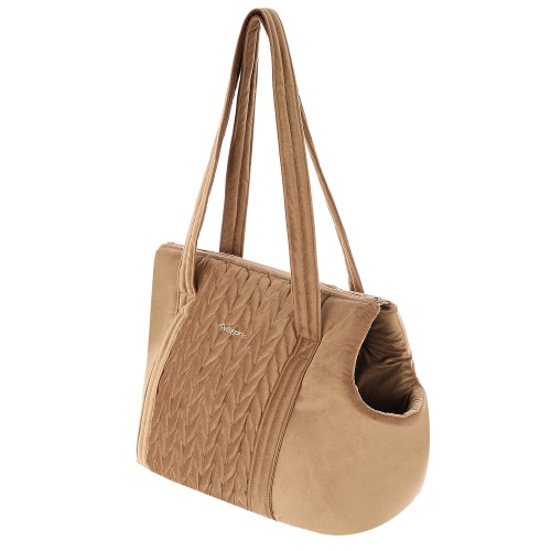 torba dla psa petstories milano beige beżowa