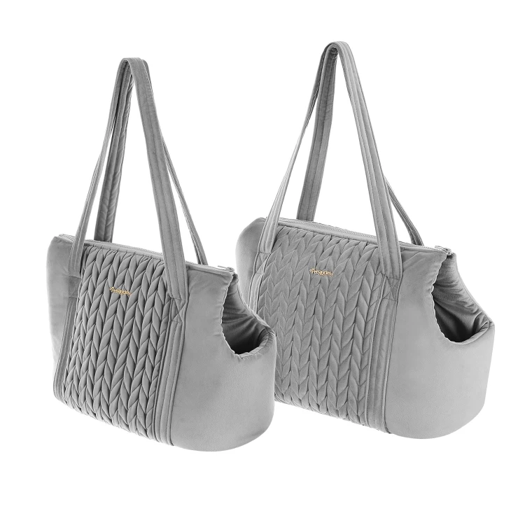 torba dla psa petstories milano grey szara