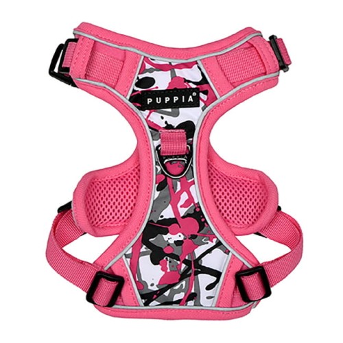 szelki bezuciskowe guard dla psa puppia abstract pink