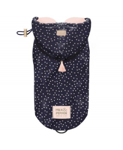 kurtka przeciwdeszczowa dla psa milk and pepper constance