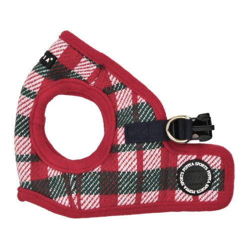 świąteczne lekkie Szelki Puppia Festive Harness B Red