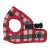 świąteczne lekkie Szelki Puppia Festive Harness B Red