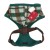 świąteczne bezuciskowe szelki dla psa Puppia Festive Harness A Green