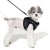 lekkie zimowe ocieplane Szelki kamizelka Puppia Douglas Harness B Black