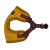 lekkie szelki dla psa Puppia Irvin Harness C Mustard