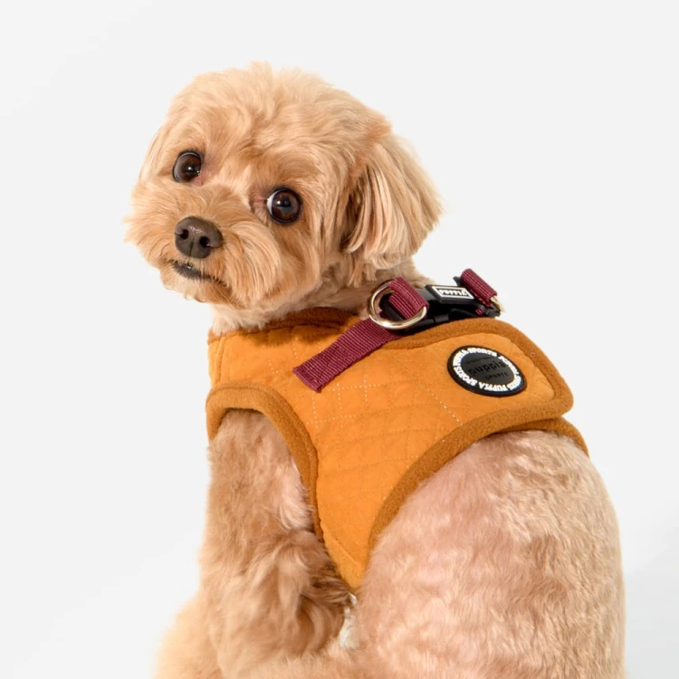 lekkie Szelki kamizelka Puppia Irvin Harness B Mustard