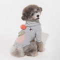 Ocieplana bluza dla psa Puppia Benoit grey