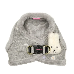 Ocieplane szelki-kamizelka dla psa Pinkaholic Lidia grey