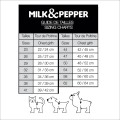 bezuciskowe ocieplane szelki kamizelka dla psa milk and pepper maxence