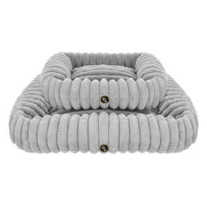 Luksusowe legowisko dla psa Petstories Cloud Square Grey