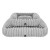 wygodne legowisko dla psa petstories cloud square grey szare