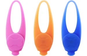 Zawieszka silikonowa LED do obroży i szelek dla psa i kota