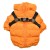 Ultralekka ciepła zimowa kurtka + szelki dla psa Puppia Soft Jumper orange