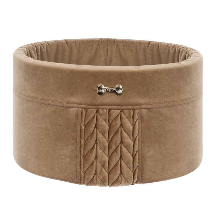 box na zabawki pudełko petstories milano beige beżowe