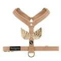 Szelki bezuciskowe Guard dla psa i kota petstories wings beige beżowe