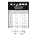 kurtka przeciwdeszczowa dla psa milk and pepper charlotte