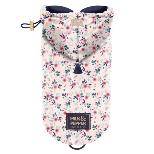 kurtka przeciwdeszczowa dla psa milk and pepper charlotte