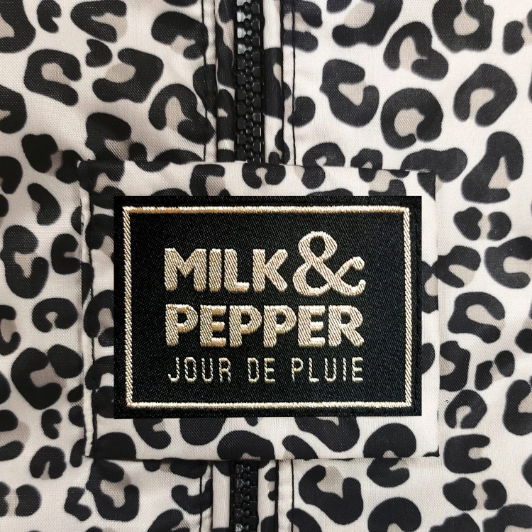 kurtka przeciwdeszczowa dla psa milk and pepper hawa