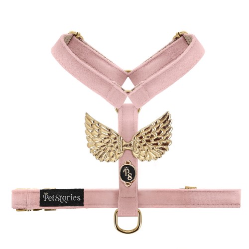 Szelki bezuciskowe Guard dla psa i kota petstories wings pink
