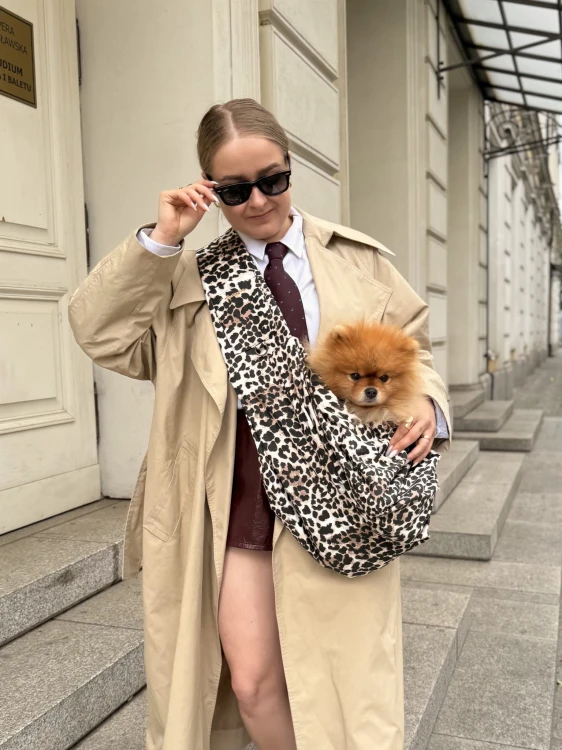 lekka torba listonoszka dla psa petstories safari