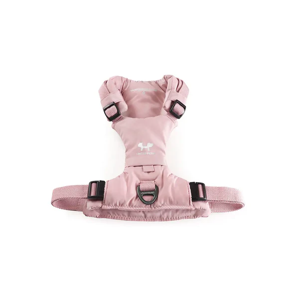 Bezuciskowe szelki typu guard z miękkim wypełnieniem Pettorina Soft Pink Soft