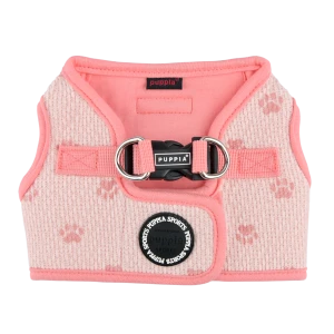  Szelki kamizelka dla psa Puppia PAWPRINT Harness Pink