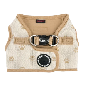 Szelki kamizelka dla psa Puppia PAWPRINT Harness Beige