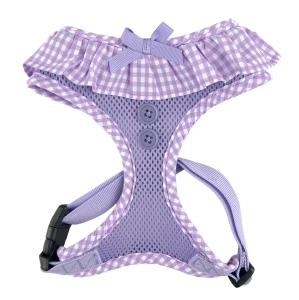 Supermiękkie szelki Puppia Vivien Check Violet