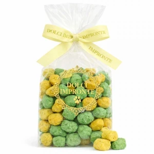 Dolci Impronte Mini ciasteczka Jabłko i banan 140g