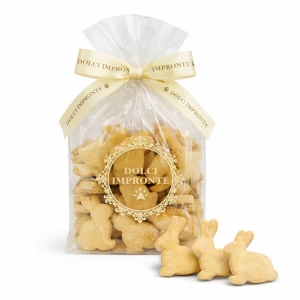 Dolci Impronte kruche wielkanocne ciasteczka dla psa EASTER BUNNY 180g