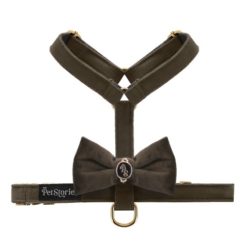 Szelki_Bow_guard_Petstories_czekoladowe.jpeg