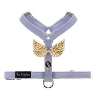 Luksusowe szelki guard dla psa Petstories WINGS Lawenda