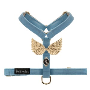 Luksusowe szelki guard dla psa Petstories WINGS Morska Bryza